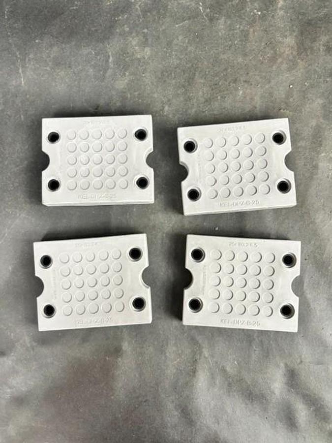 Used ISOTEK KEL-DPZ-B-25 CABLE ENTRY PLATES - GROUP OF 4