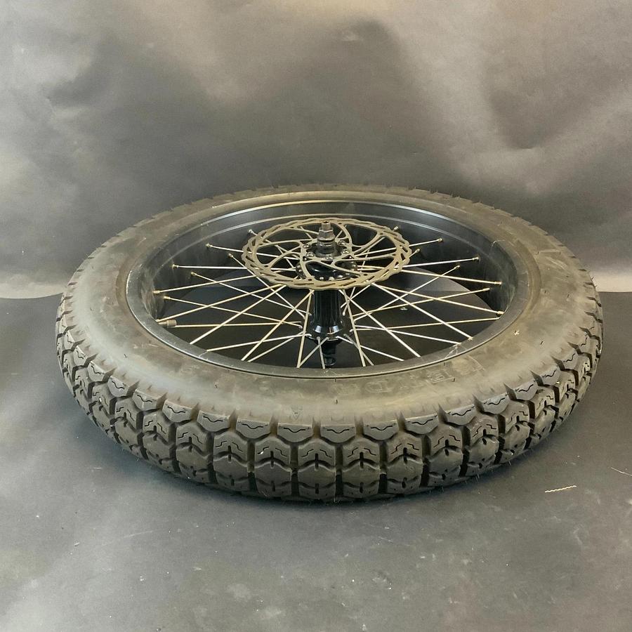 Used KENDA K-272 E-16-402 3.00-16 FULL FRONT WHEEL WITH ROTOR FOR E-BIKE ($60 OBO)