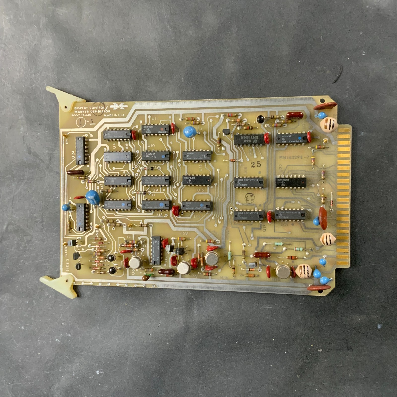 Used SPECTRAL DYNAMICS DISPLAY CONTROL/MARKER GENERATOR ASSY14330/PN14329E-7($80 OBO)
