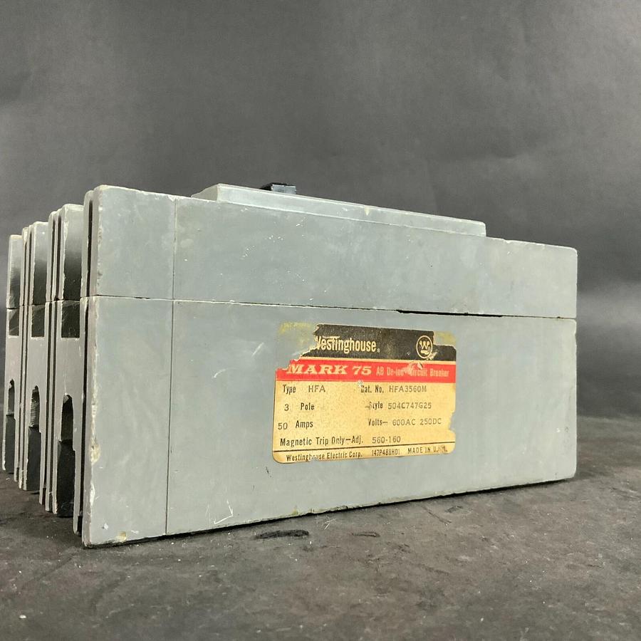 Used WESTINGHOUSE HFA3560M CIRCUIT BREAKER ($60 OBO)
