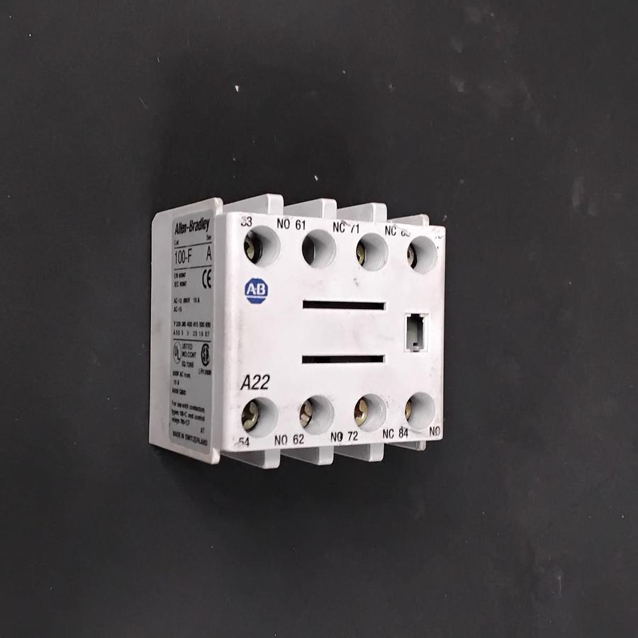 Used ALLEN BRADLEY 100-F/FB22 AUXILIARY CONTACT BLOCK ($15 OBO)