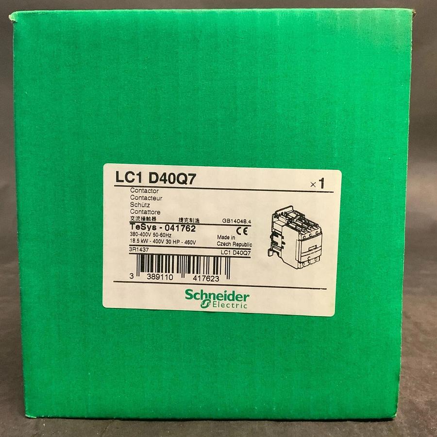 Used SCHNEIDER ELECTRIC LC1 D40Q7 CONTACTOR ($125 OBO)