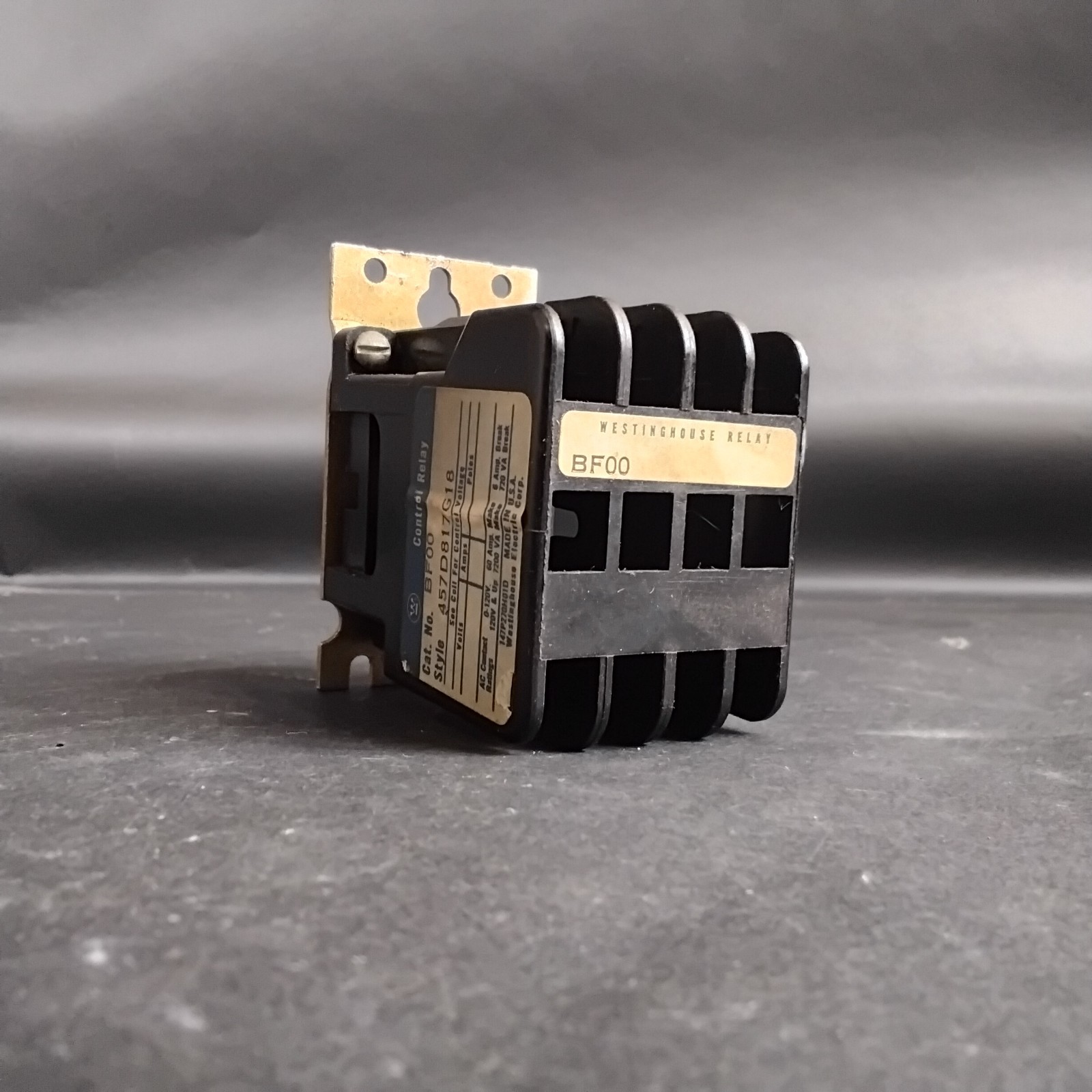 Used WESTINGHOUSE 457D817G18 CONTROL RELAY ($25 OBO)
