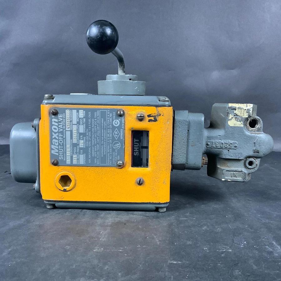Used MAXON 1” 125 PSIG SHUT-OFF VALVE ($400 OBO)