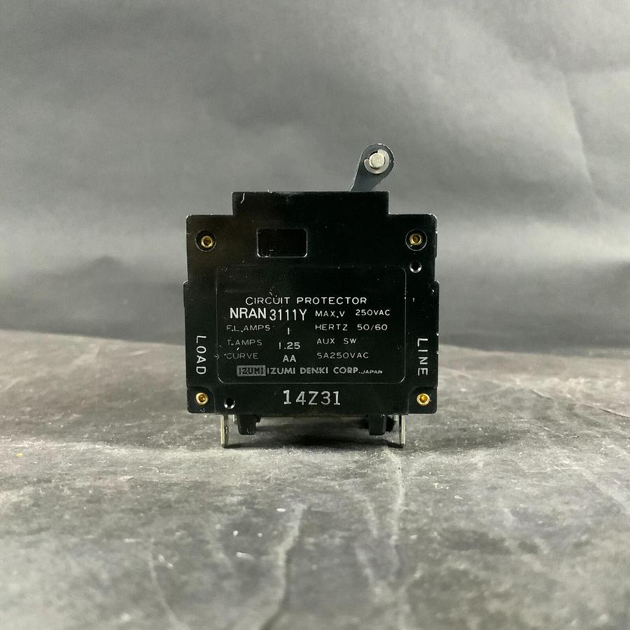 Used IZUMI DENKI NRAN 3111Y CIRCUIT BREAKER (25$ OBO)