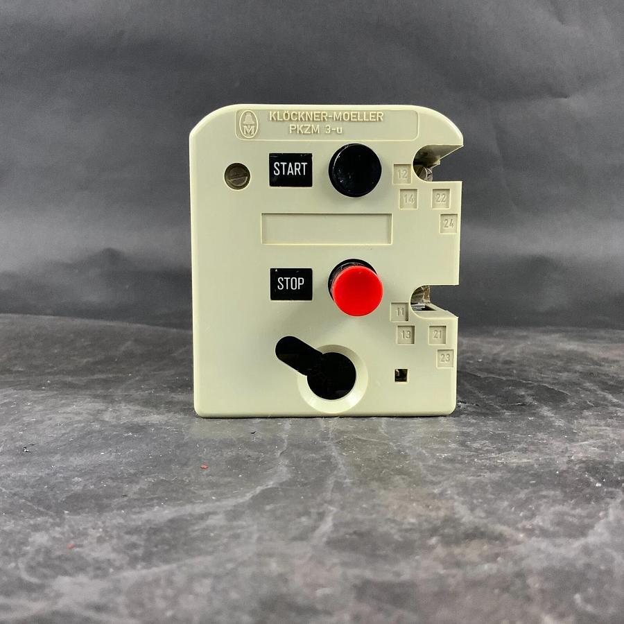 Used MOELLER PKZM3-6.3-U-NA CIRCUIT BREAKER - WITH HI22-PKZM3 AUX CONTACT ($35 OBO)
