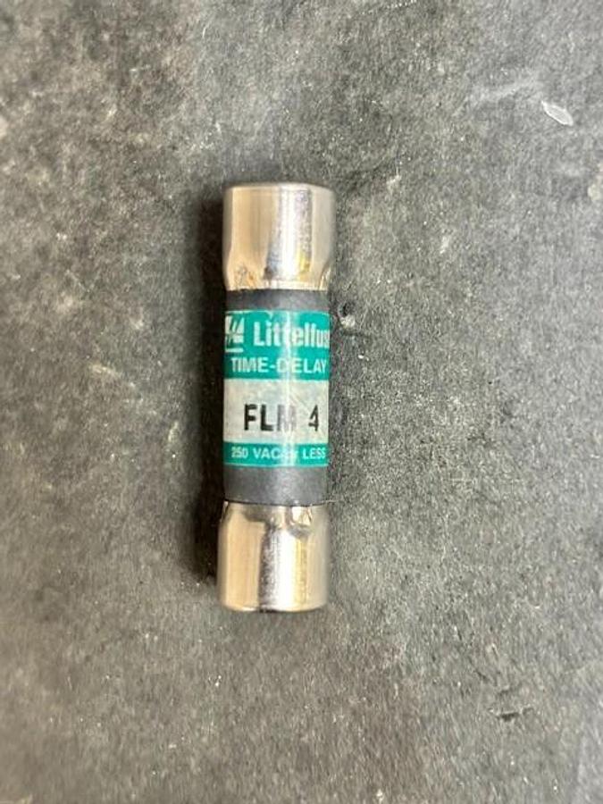 Used LITTELFUSE FLM-4 FUSE