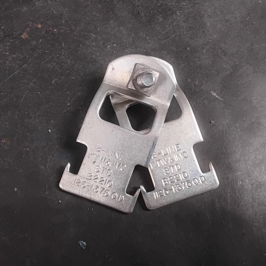 Used COOPER B-LINE B2210 CONDUIT CLAMP ($6 OBO)