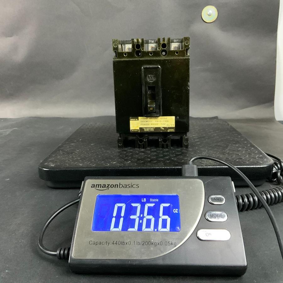 Used WESTINGHOUSE EHB3020V CIRCUIT BREAKER ($35 OBO)