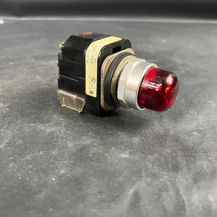 Used ALLEN BRADLEY 800T-PT16 SER N RED PUSHBUTTON ($18 OBO)
