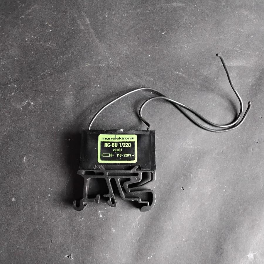 Used MURRELELECTRONIK RC-BU1/220 SURGE SUPPRESSOR ($12 OBO)