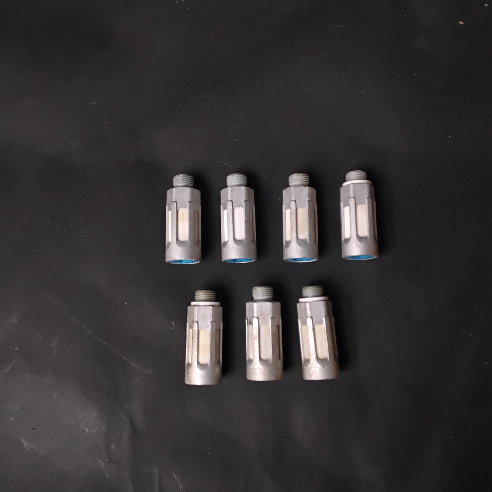 Used FESTO U-1/8B PNEUMATIC MUFFLER- GROUP OF 7 ($21 OBO)