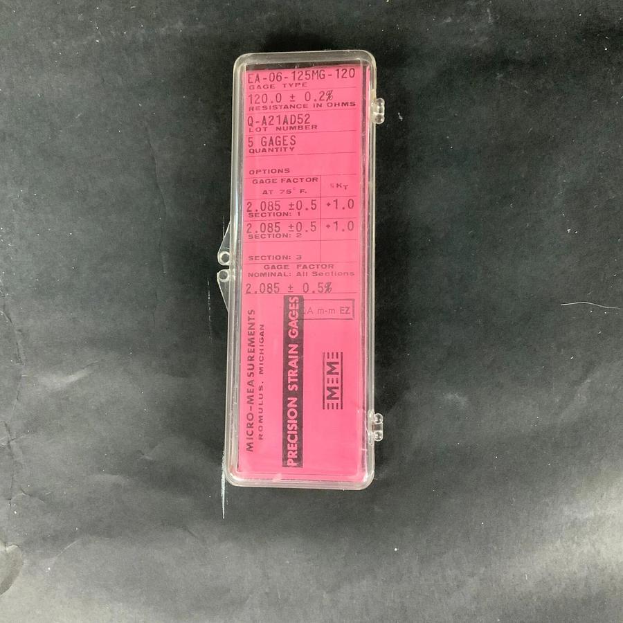 MICRO-MEASUREMENTS EA-06-125MG-120 PRECISION STRAIN GAUGE - 1 UNIT ($5 OBO)