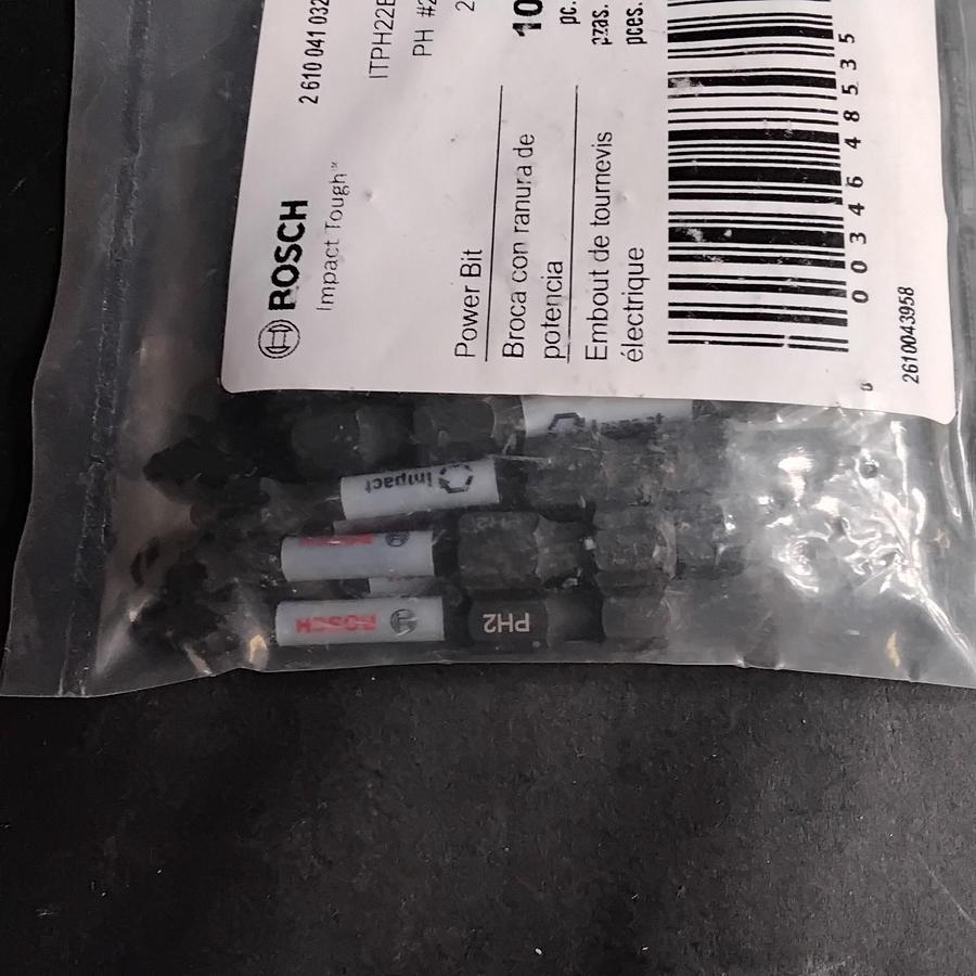 BOSCH ITPH22B POWER BIT - 10 PACK ($12 OBO)