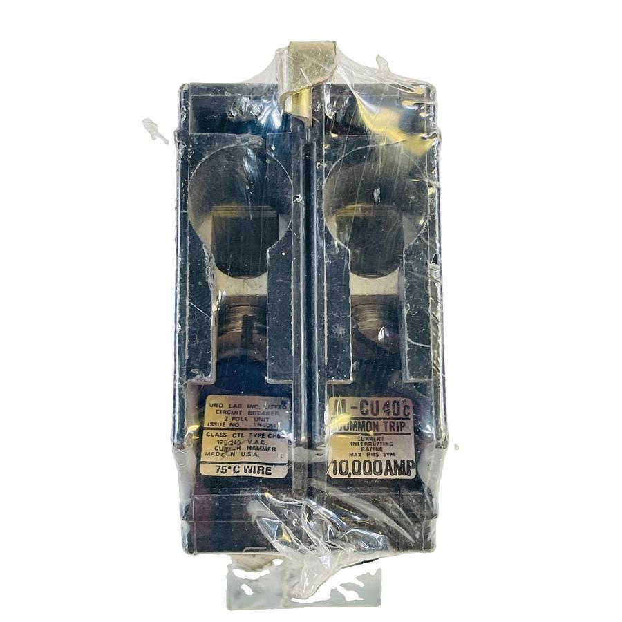CUTLER HAMMER CHB280 2-POLE 80A 120/240V 10KA CIRCUIT BREAKER NEW SEALED NOS