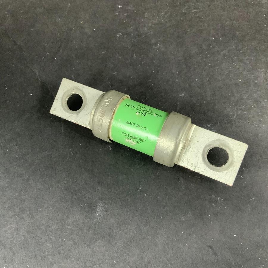 Used BRUSH XL50F100 SEMICONDUCTOR FUSE ($10 OBO)