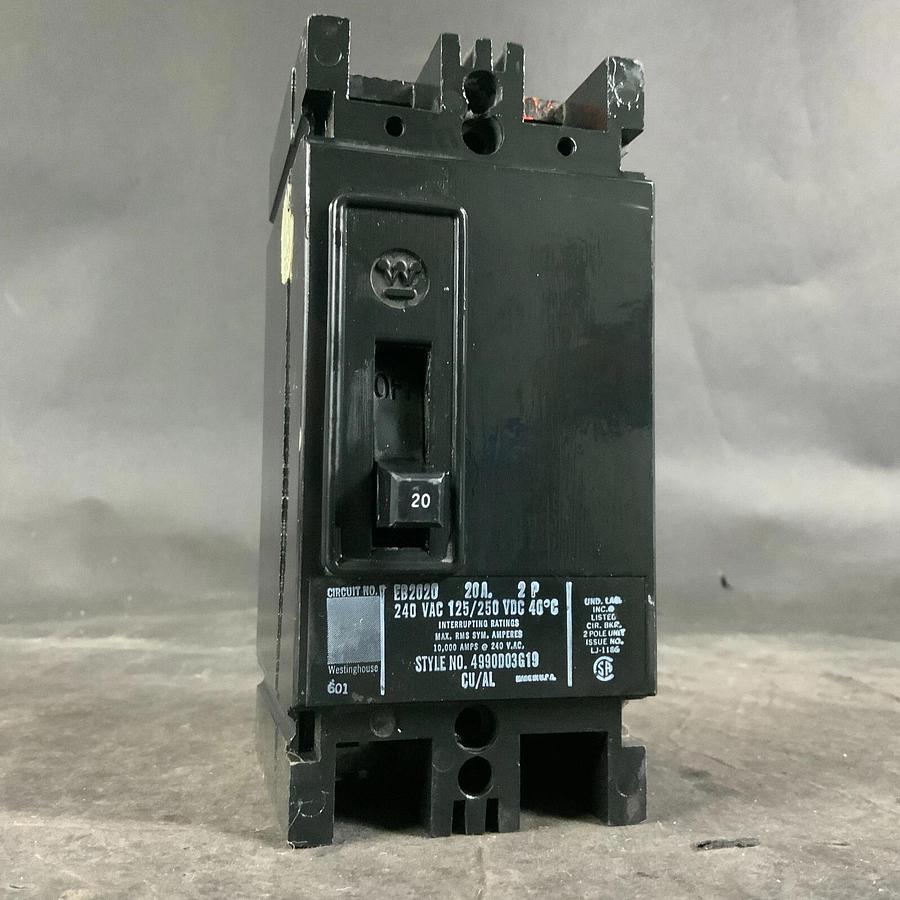 WESTINGHOUSE EB2020 CIRCUIT BREAKER ($30 OBO)