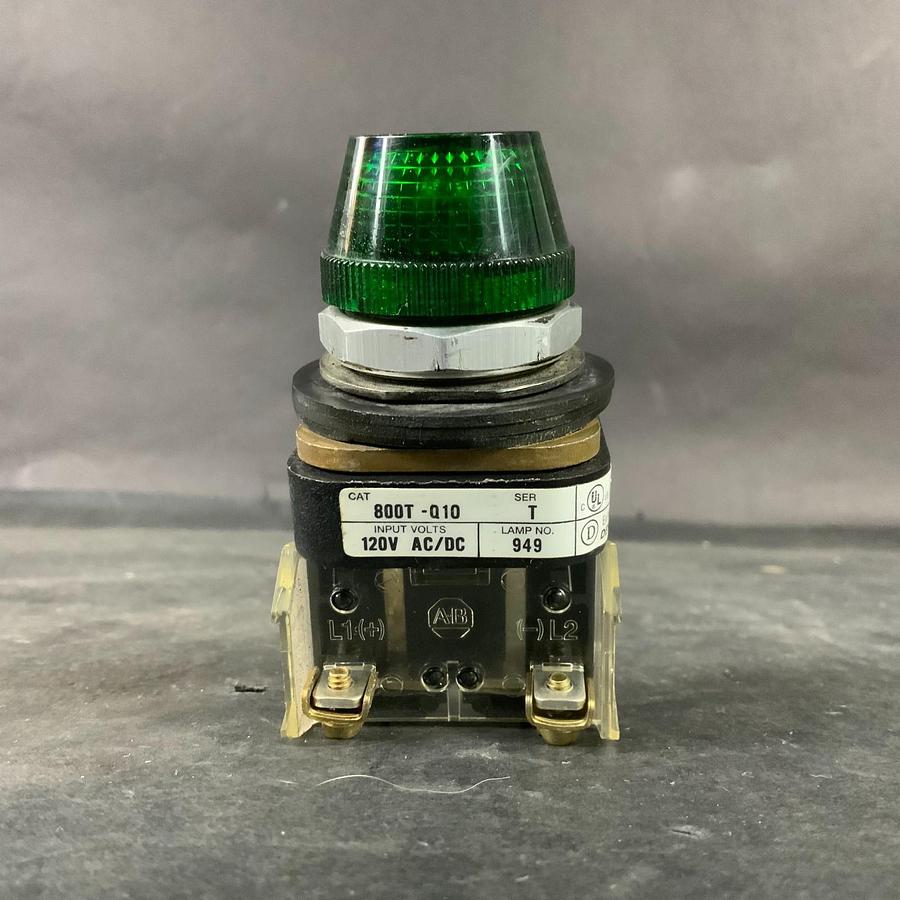 Used ALLEN BRADLEY 800T-Q10 GREEN PILOT LIGHT ($20 OBO)
