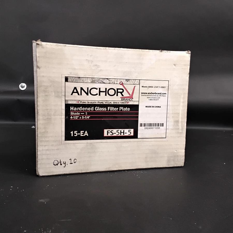 ANCHOR FS-5H-5 HARDENED GLASS FILTER PLATE ($100 OBO)