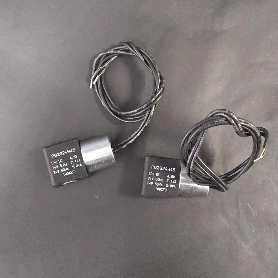 Used PARKER  P02824H45 SOLENOID VALVE COIL-GROUP OF 2 ($150 OBO)