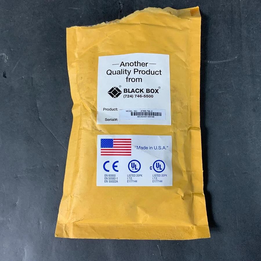 BLACK BOX 37630 REV. A FIBER OPTIC REPEATER CARD ($60 OBO)