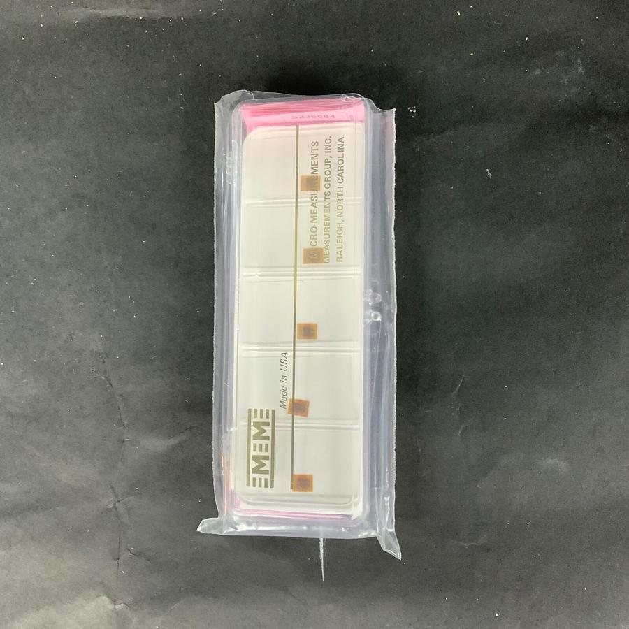 Used MICRO-MEASUREMENTS EA-06-062TV-350 PRECISION STRAIN GAUGE - BOX OF 5 ($25 OBO)