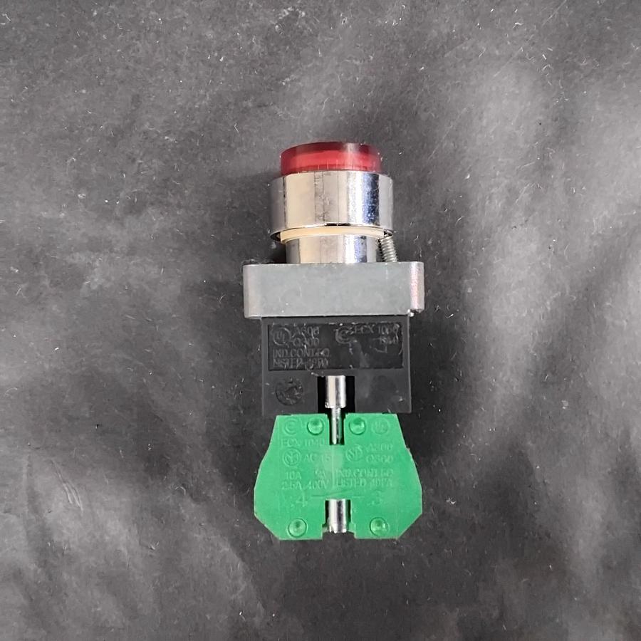 Used AUTOMATION DIRECT ECX-1050 PILOT LIGHT HOLDER W/PUSHBUTTON ($15 OBO)