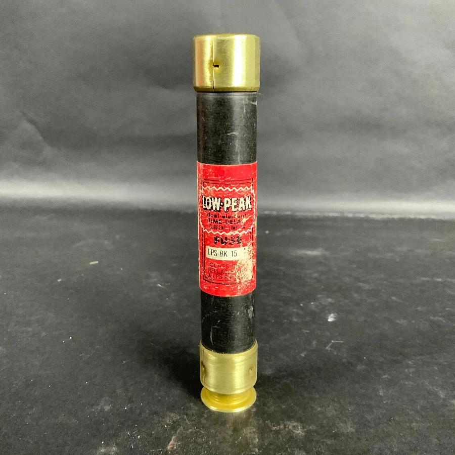 Refurbished BUSSMANN LPS-RK-15 LOW PEAK FUSE ($6 OBO) - REFURBISHED