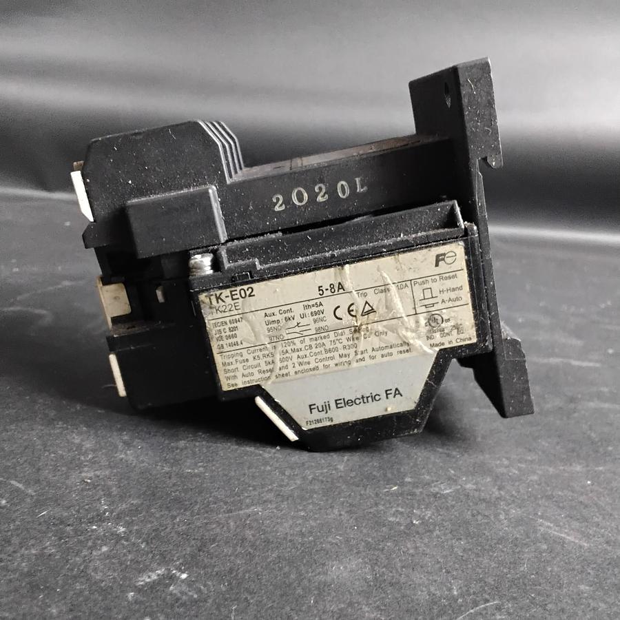 Used FUJI ELECTRIC TK-E02 OVERLOAD RELAY ($30 OBO)