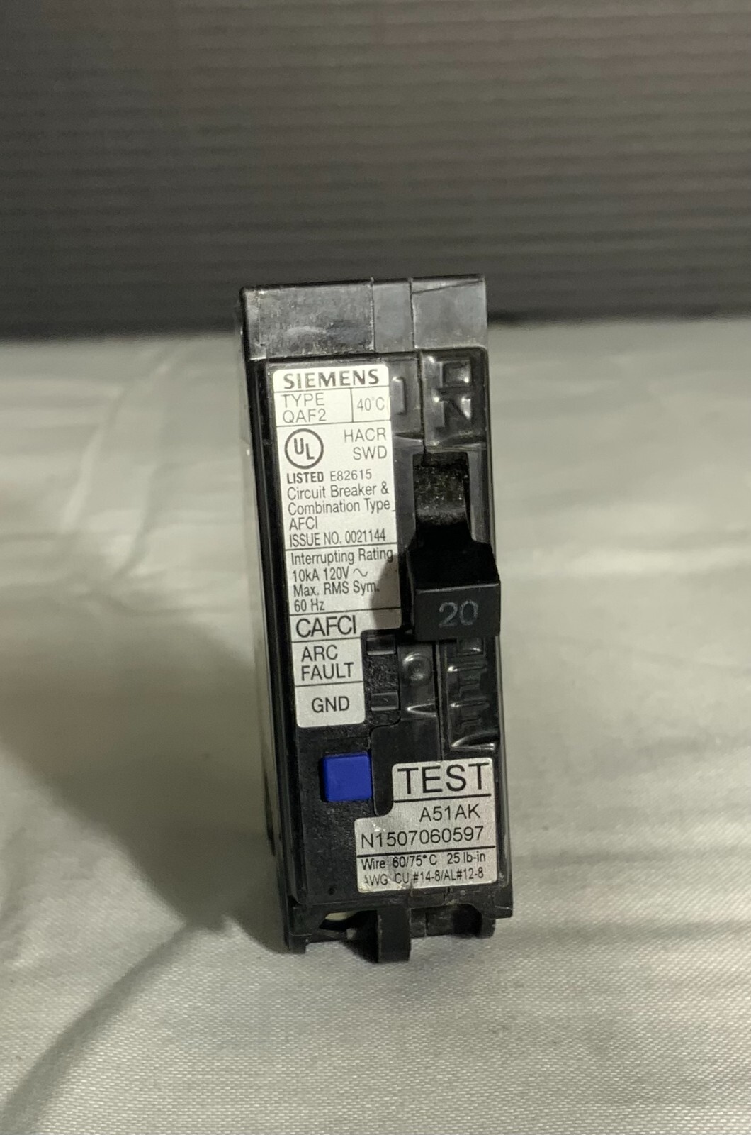 Used SIEMENS QA120AFC ($29.99 OBO)