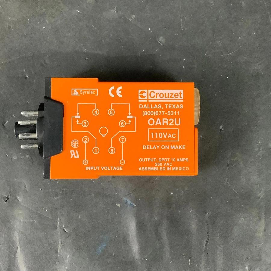 Used SYRELEC OAR2U Time relay malfunction ($20 OBO)