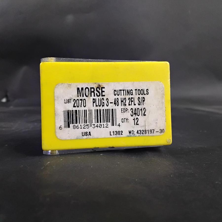 Used MORSE 3-48 PLUG S/P TAP - SET OF 12 ($40 OBO)