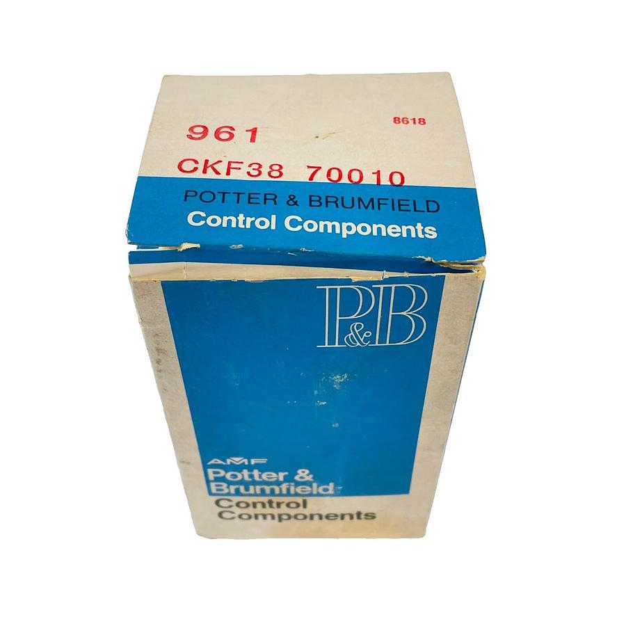 Used POTTER & BRUMFIELD CKF-38-70010 TIME DELAY RELAY NEW OPEN BOX