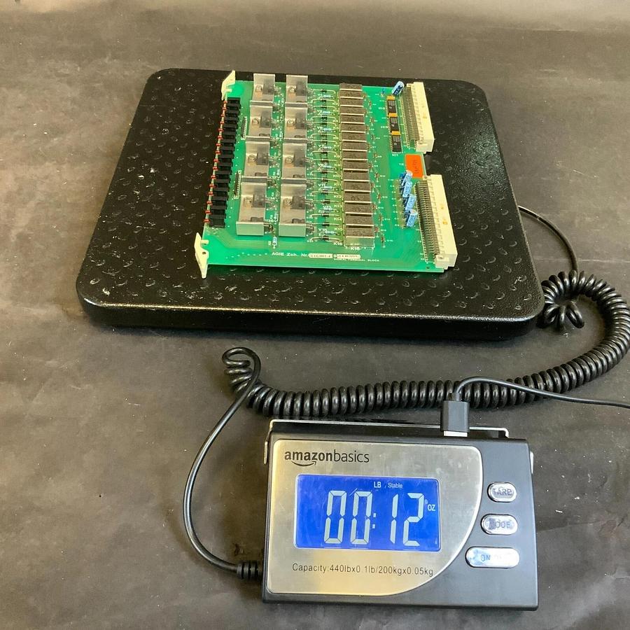 Used AGIE 616.001.4 621802.8 STB-06C SIGNAL TERMINAL BLOCK ($50 OBO)