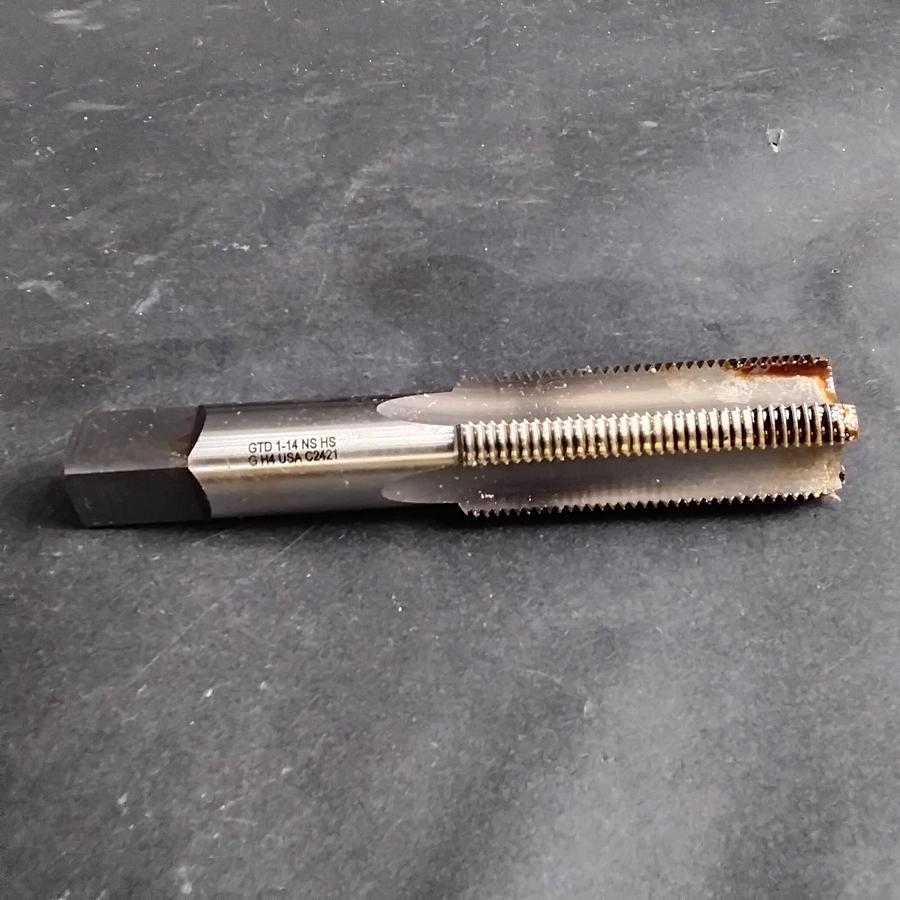 Used WIDIA 14570 1"-14 BOTT HAND HSS TAP ($25 OBO)