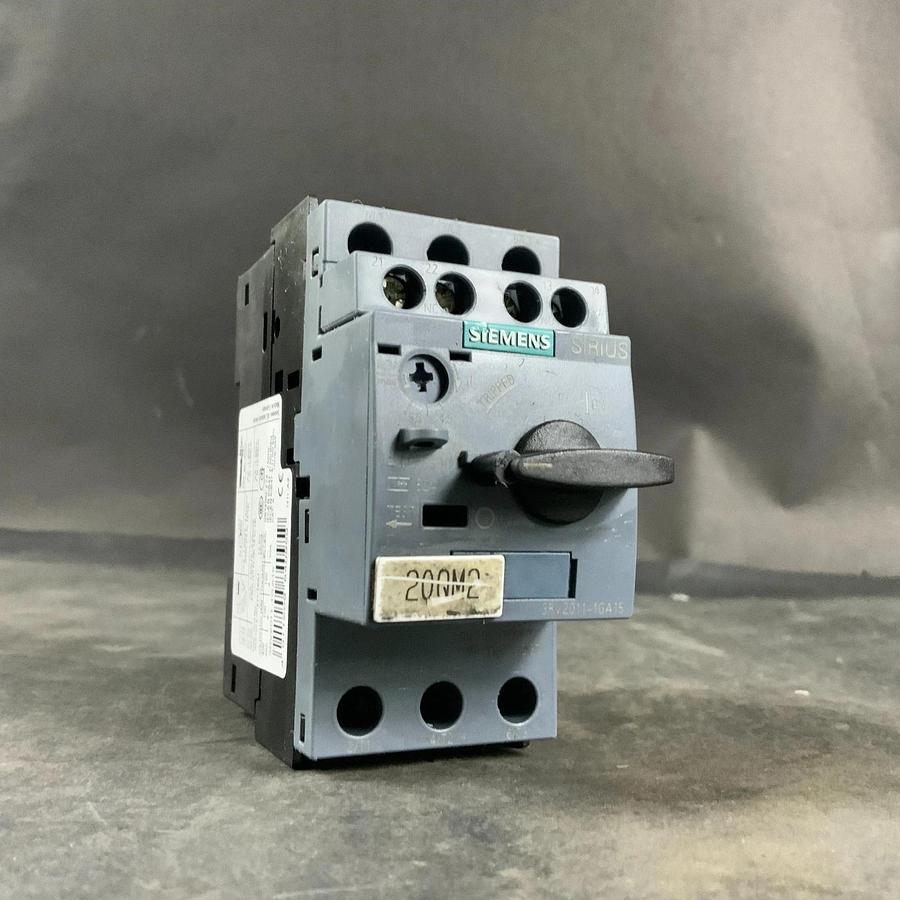 Used SIEMENS 3RV2011-1GA15 SIRIUS CIRCUIT BREAKER ($20 OBO)
