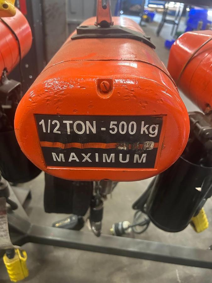 Refurbished CM LODESTAR 1/2 TON CHAIN HOIST ($1,750 OBO)