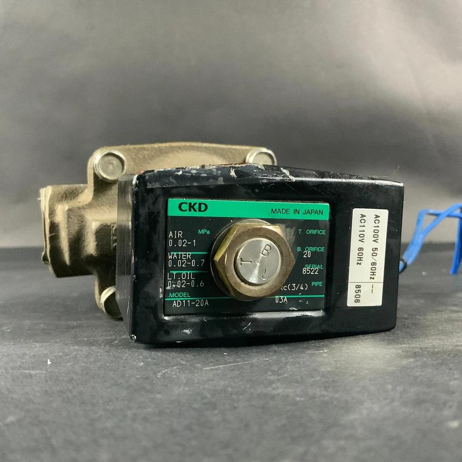 Used CKD CORP. AD11-20A SOLENOID VALVE ($50 OBO)