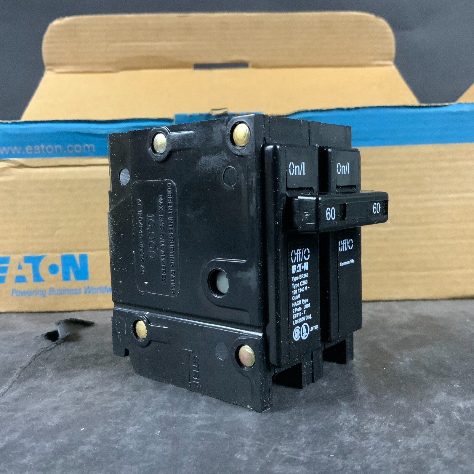 EATON BR260 CIRCUIT BREAKER ($15 OBO)
