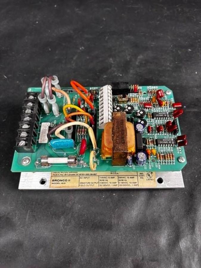 Used WARNER ELECTRIC BRONCO II MODEL 161S DC MOTOR DRIVE ($300 OBO)