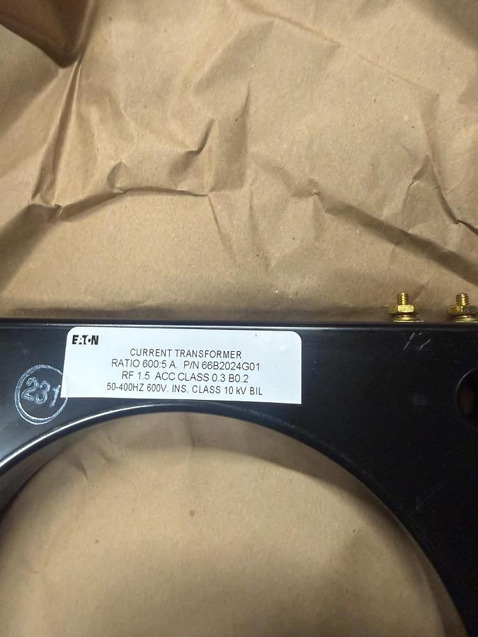 EATON 66B2024G01 CURRENT TRANSFORMER