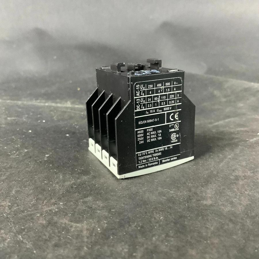 Used EATON DIL A-XHI22 AUXILIARY CONTACT ($10 OBO)