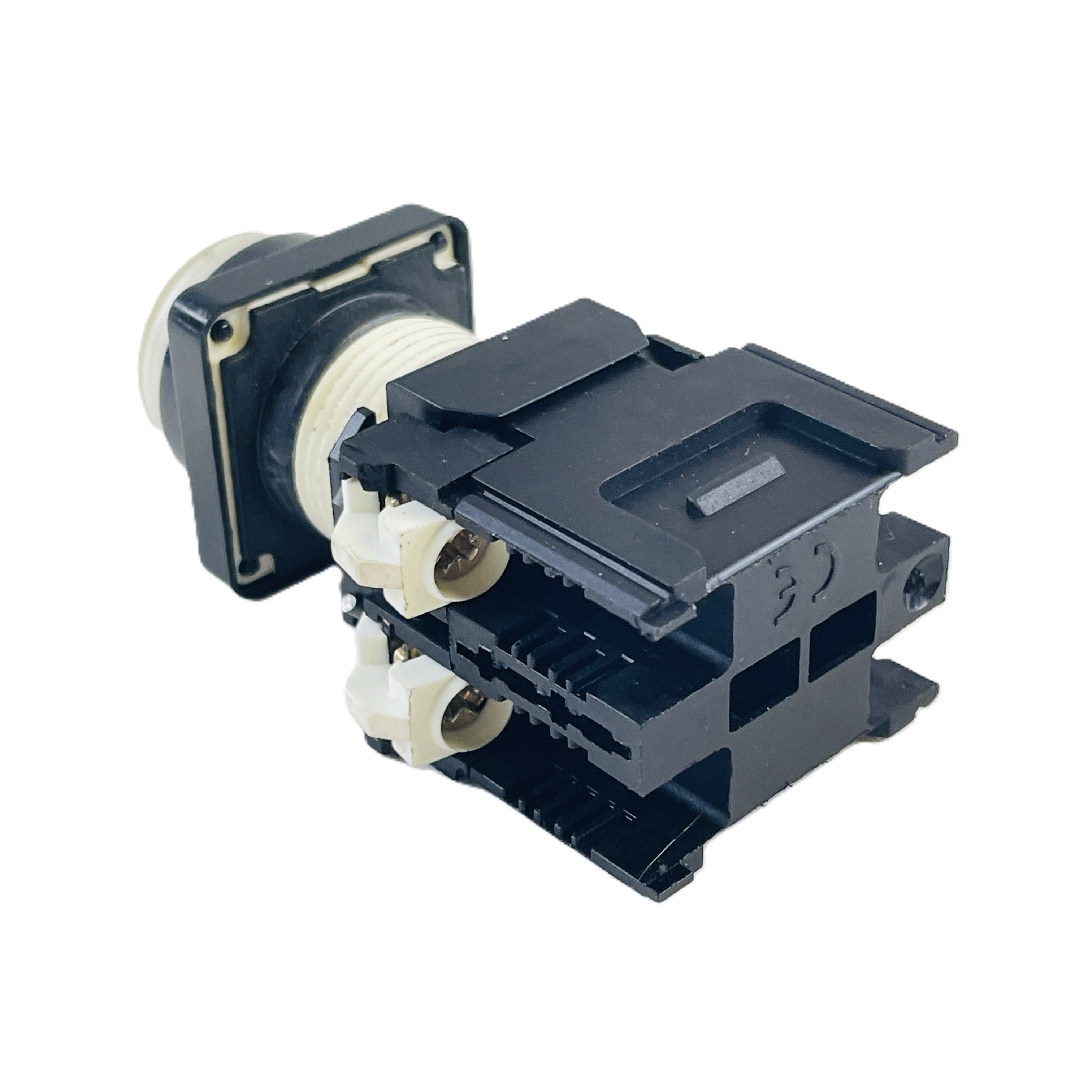 Refurbished TELEMECANIQUE SQUARE D DFSN 026484 ROUND WHITE INDICATING LIGHT 250V 2W 22MM PILOT LIGHT