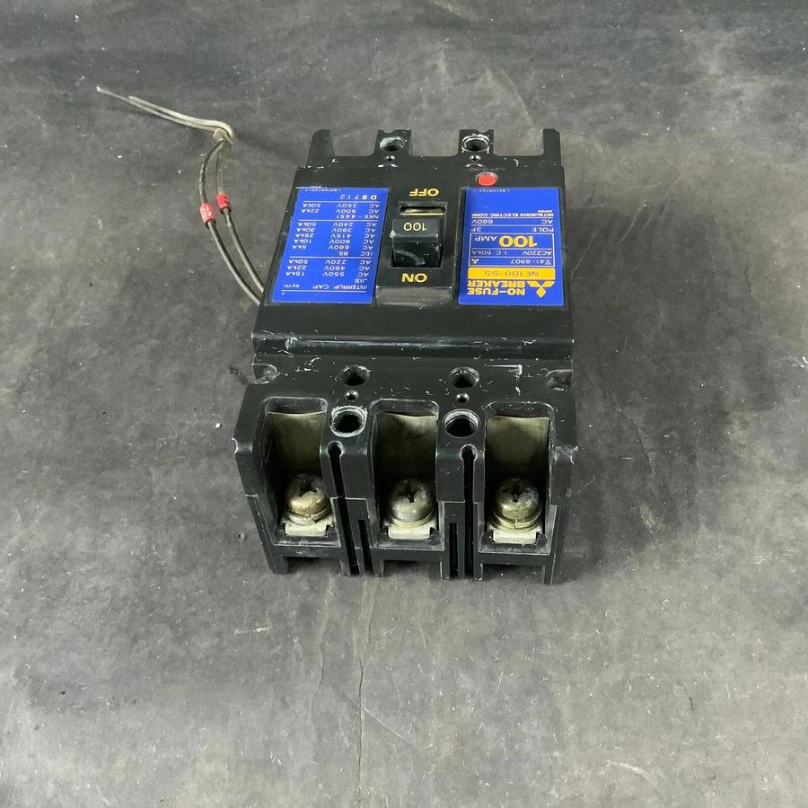 Used MITSUBISHI NF100-SS 100A NO-FUSE BREAKER ($40 OBO)