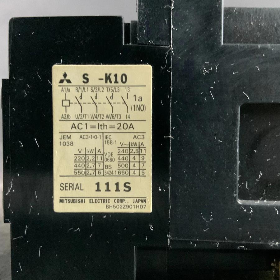 Used MITSUBISHI S-K10 MAGNETIC CONTACTOR ($40 OBO)