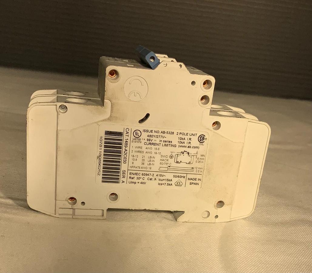 Used ALLEN BRADLEY 1489-A2C030 ($34.99 OBO)