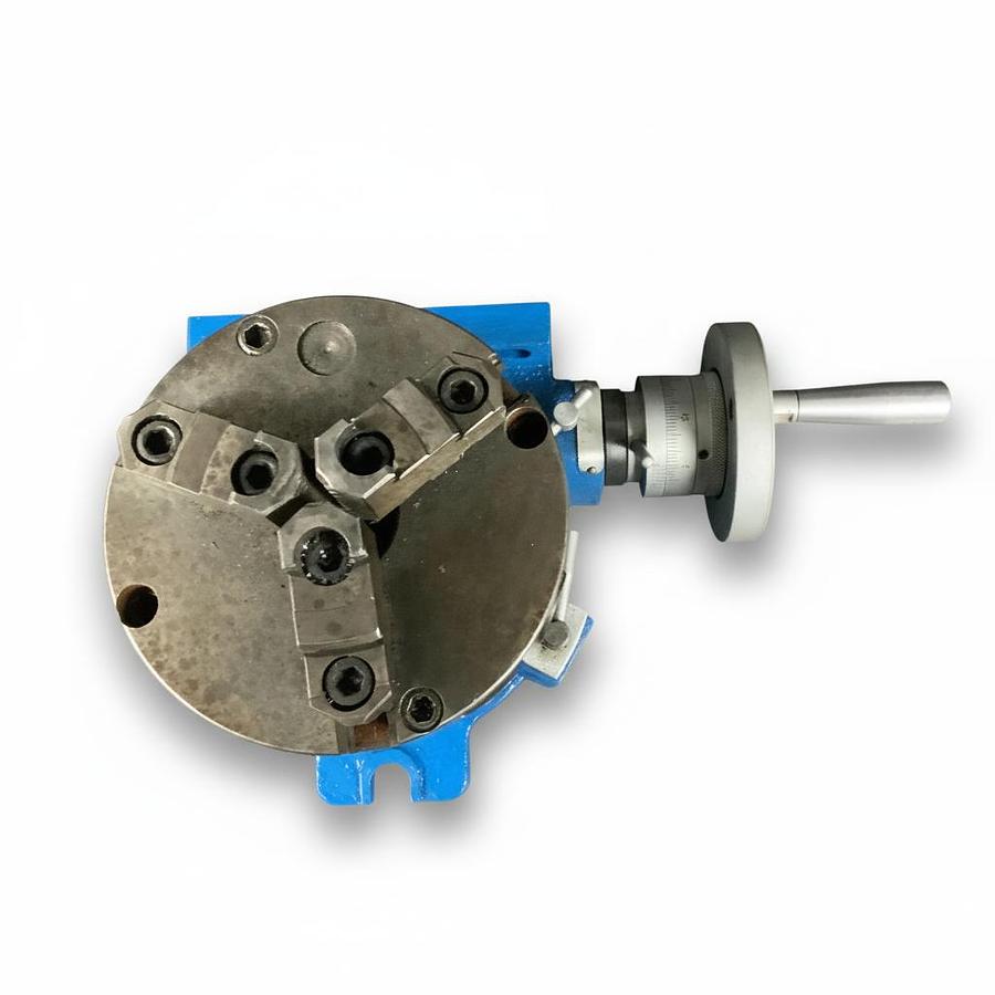 Used YUASA 550-046 6" ROTARY TABLE WITH 3-JAW CHUCK | EXCELLENT REFURBISHED |