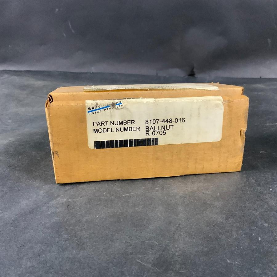 WARNER ELECTRIC R-0705 BALL NUT ($220 OBO)