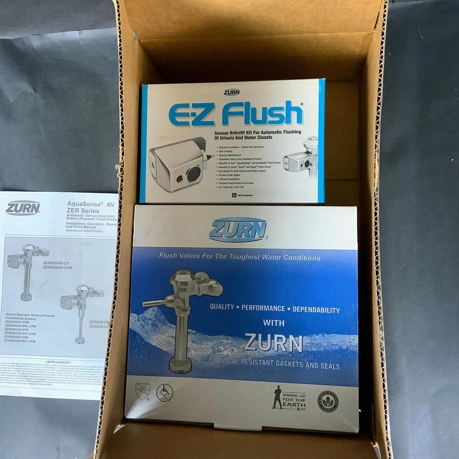 ZURN ZER6000AC-CPM SENSOR FLUSH VALVE ($150 OBO)