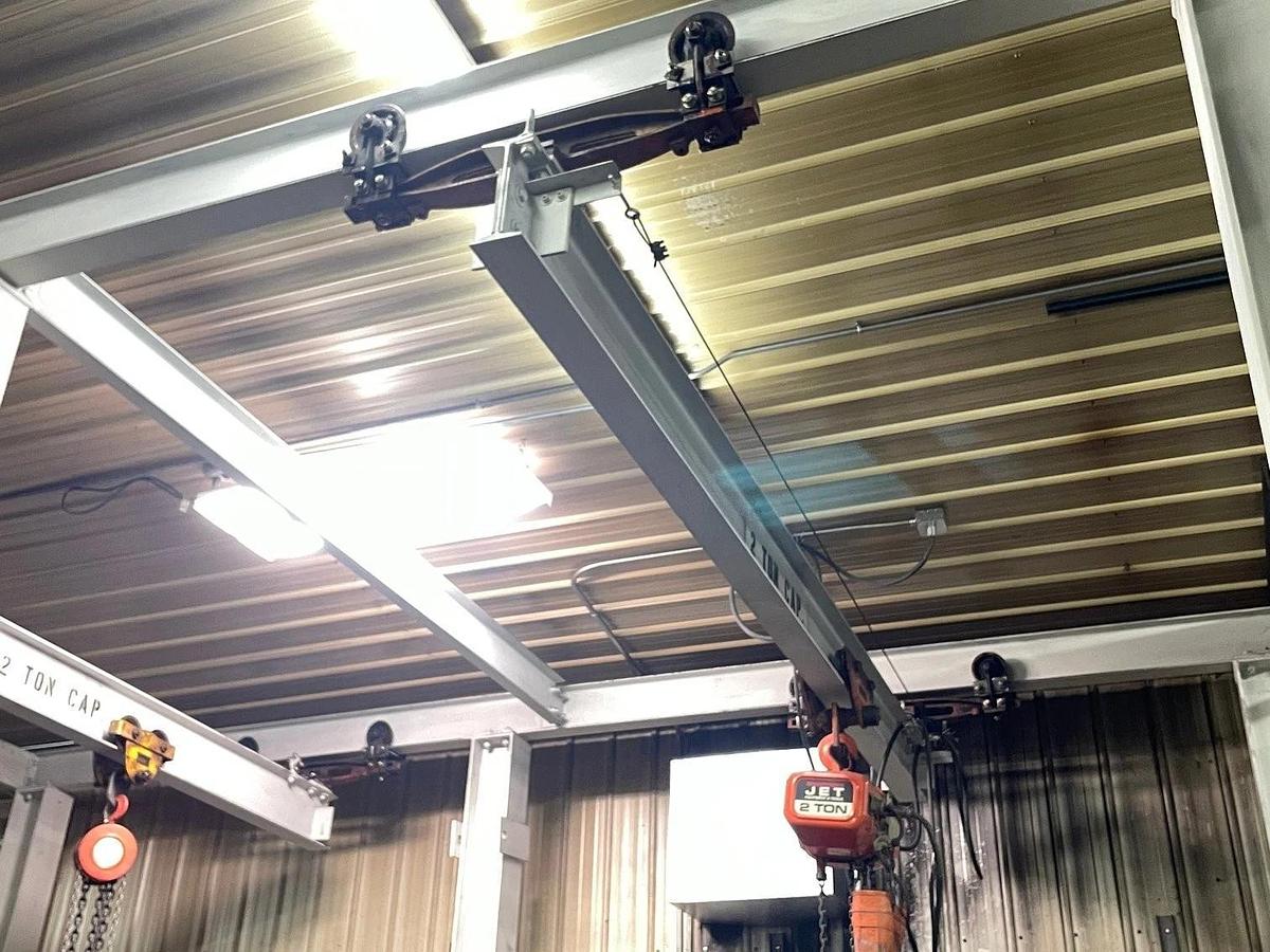 Used Freestanding Bridge Crane - 8'L x 10'W x 12'T - 2 Ton Capacity - ($20,500 OBO)